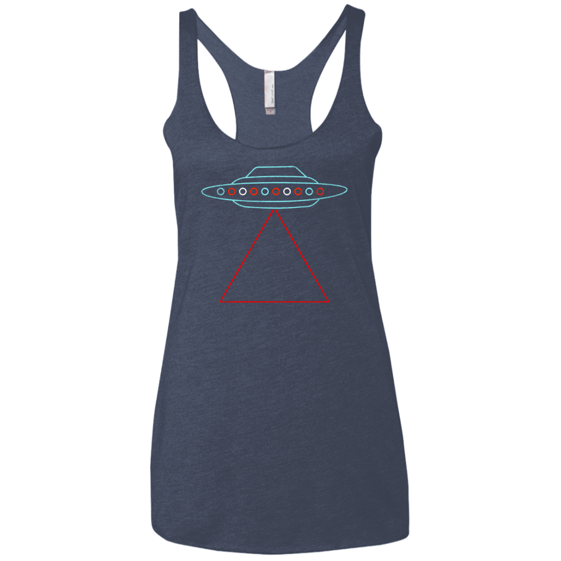 UFO Tri Women's Triblend Racerback Tank