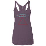 UFO Tri Women's Triblend Racerback Tank