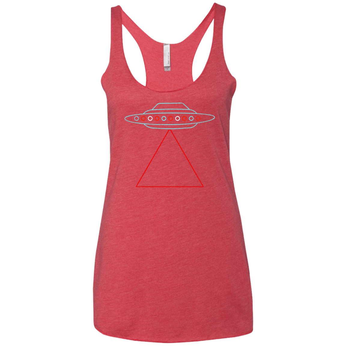 UFO Tri Women's Triblend Racerback Tank