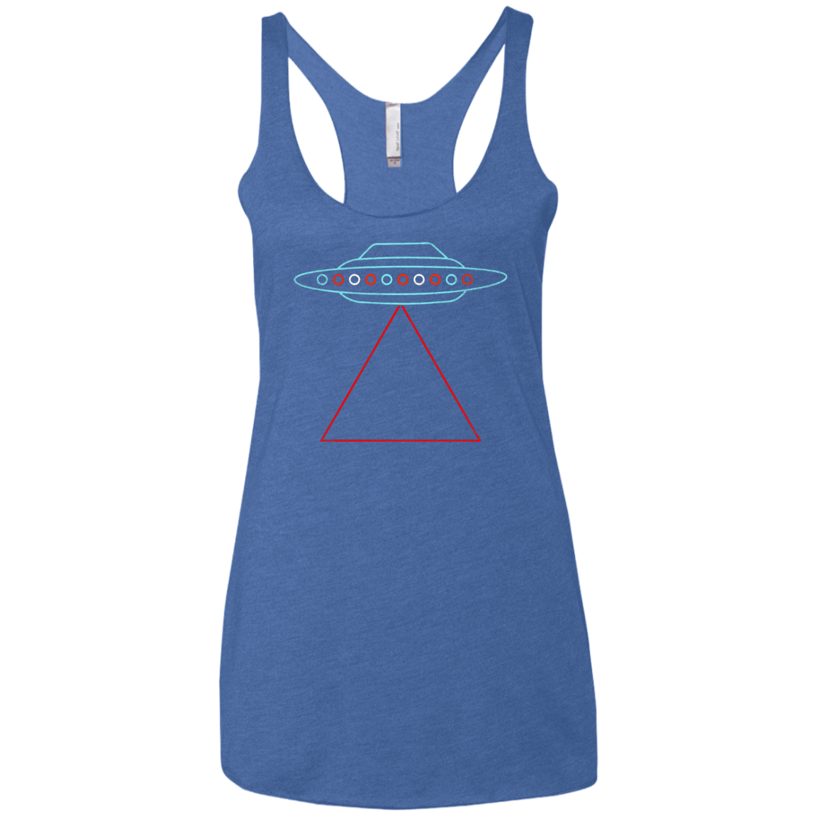 UFO Tri Women's Triblend Racerback Tank