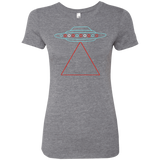 T-Shirts Premium Heather / S UFO Tri Women's Triblend T-Shirt