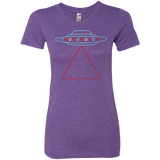 T-Shirts Purple Rush / S UFO Tri Women's Triblend T-Shirt