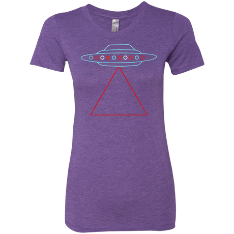 T-Shirts Purple Rush / S UFO Tri Women's Triblend T-Shirt