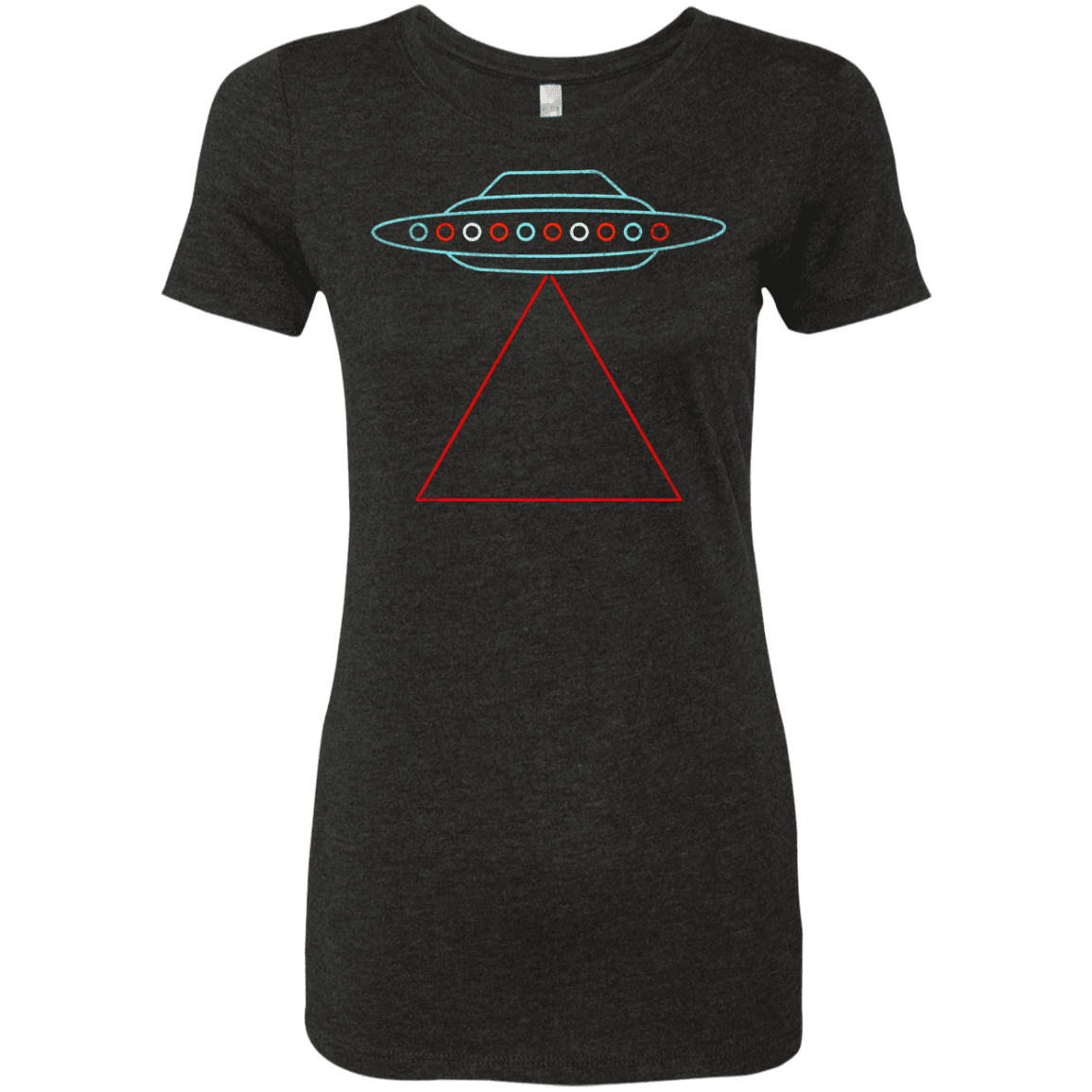 T-Shirts Vintage Black / S UFO Tri Women's Triblend T-Shirt