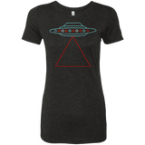 T-Shirts Vintage Black / S UFO Tri Women's Triblend T-Shirt