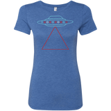 T-Shirts Vintage Royal / S UFO Tri Women's Triblend T-Shirt
