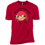 T-Shirts Red / YXS Ugandan Knuckles Boys Premium T-Shirt