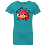 T-Shirts Tahiti Blue / YXS Ugandan Knuckles Girls Premium T-Shirt
