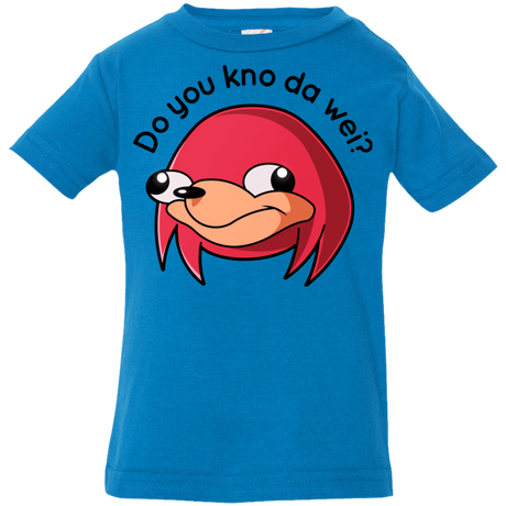 T-Shirts Cobalt / 6 Months Ugandan Knuckles Infant Premium T-Shirt