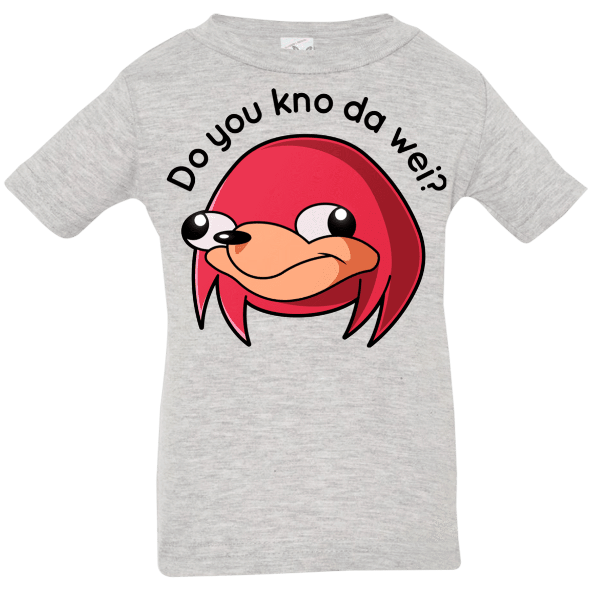 T-Shirts Heather / 6 Months Ugandan Knuckles Infant Premium T-Shirt