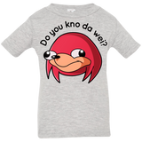 T-Shirts Heather / 6 Months Ugandan Knuckles Infant Premium T-Shirt