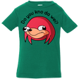 T-Shirts Kelly / 6 Months Ugandan Knuckles Infant Premium T-Shirt