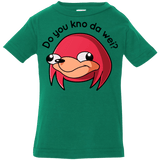T-Shirts Kelly / 6 Months Ugandan Knuckles Infant Premium T-Shirt