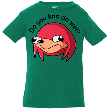 T-Shirts Kelly / 6 Months Ugandan Knuckles Infant Premium T-Shirt