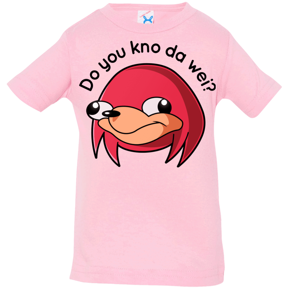 T-Shirts Pink / 6 Months Ugandan Knuckles Infant Premium T-Shirt