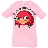 T-Shirts Pink / 6 Months Ugandan Knuckles Infant Premium T-Shirt