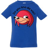 T-Shirts Royal / 6 Months Ugandan Knuckles Infant Premium T-Shirt
