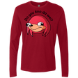 T-Shirts Cardinal / Small Ugandan Knuckles Men's Premium Long Sleeve