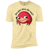 T-Shirts Banana Cream / X-Small Ugandan Knuckles Men's Premium T-Shirt