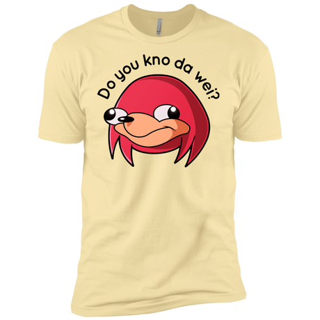 T-Shirts Banana Cream / X-Small Ugandan Knuckles Men's Premium T-Shirt