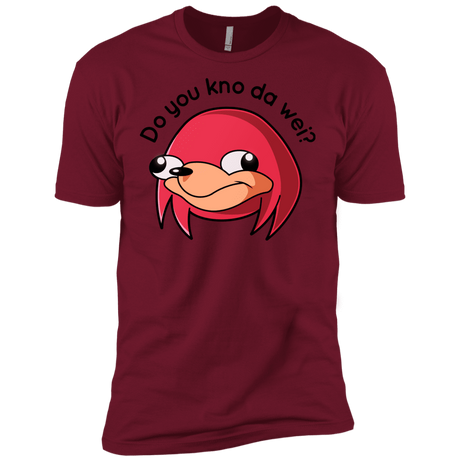 T-Shirts Cardinal / X-Small Ugandan Knuckles Men's Premium T-Shirt
