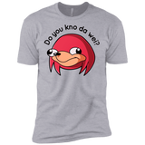 T-Shirts Heather Grey / X-Small Ugandan Knuckles Men's Premium T-Shirt