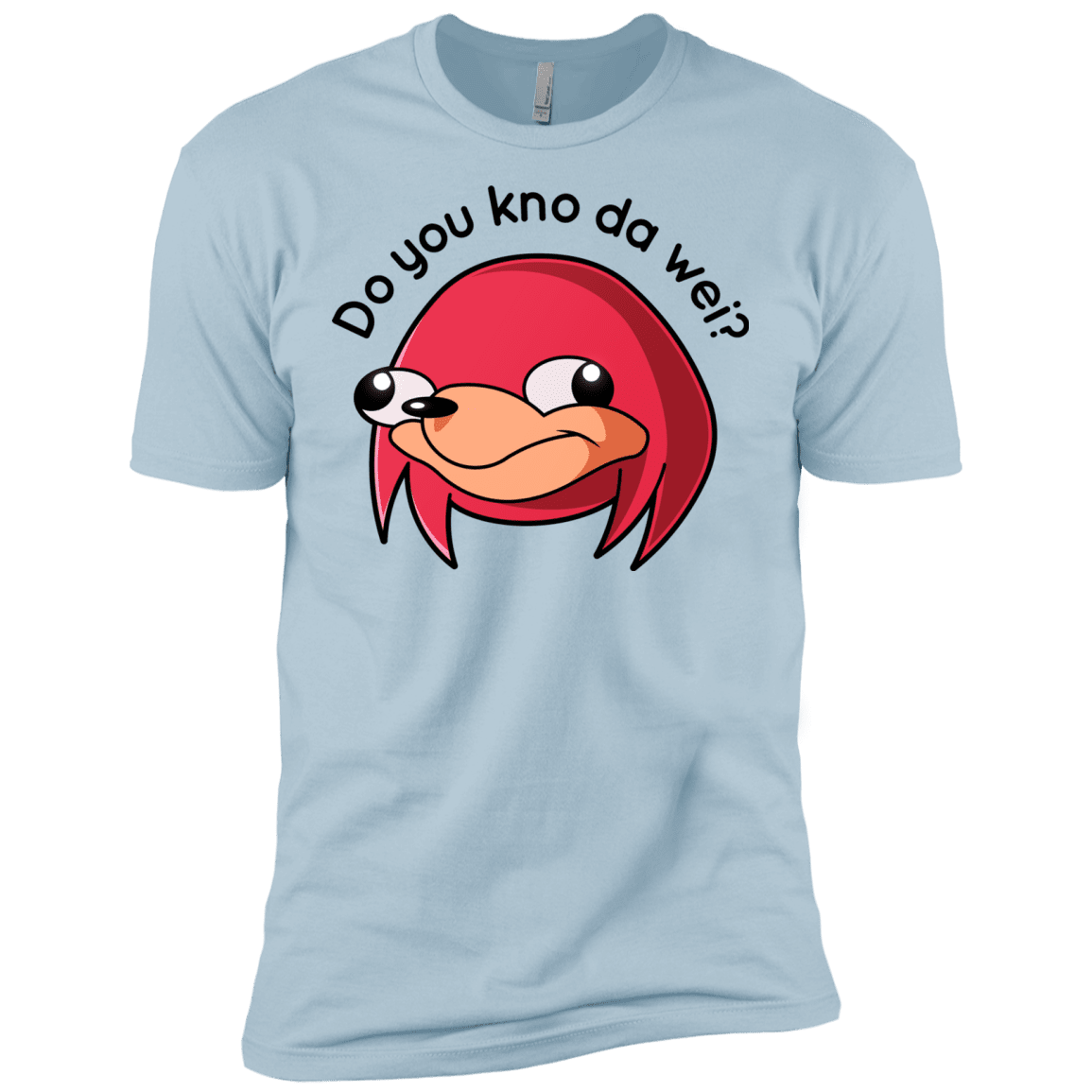 T-Shirts Light Blue / X-Small Ugandan Knuckles Men's Premium T-Shirt