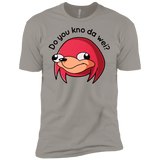 T-Shirts Light Grey / X-Small Ugandan Knuckles Men's Premium T-Shirt