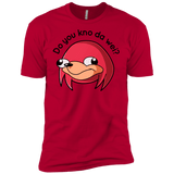 T-Shirts Red / X-Small Ugandan Knuckles Men's Premium T-Shirt