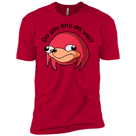 T-Shirts Red / X-Small Ugandan Knuckles Men's Premium T-Shirt