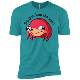 T-Shirts Tahiti Blue / X-Small Ugandan Knuckles Men's Premium T-Shirt