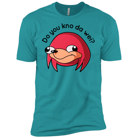 T-Shirts Tahiti Blue / X-Small Ugandan Knuckles Men's Premium T-Shirt