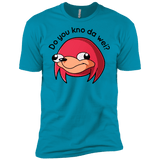 T-Shirts Turquoise / X-Small Ugandan Knuckles Men's Premium T-Shirt