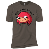 T-Shirts Warm Grey / X-Small Ugandan Knuckles Men's Premium T-Shirt