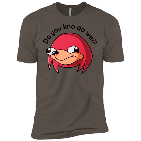 T-Shirts Warm Grey / X-Small Ugandan Knuckles Men's Premium T-Shirt
