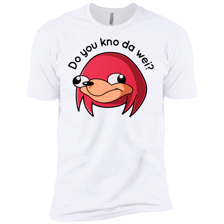 T-Shirts White / X-Small Ugandan Knuckles Men's Premium T-Shirt