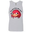 T-Shirts Heather Grey / Small Ugandan Knuckles Men's Premium Tank Top