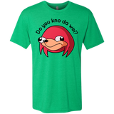 T-Shirts Envy / Small Ugandan Knuckles Men's Triblend T-Shirt