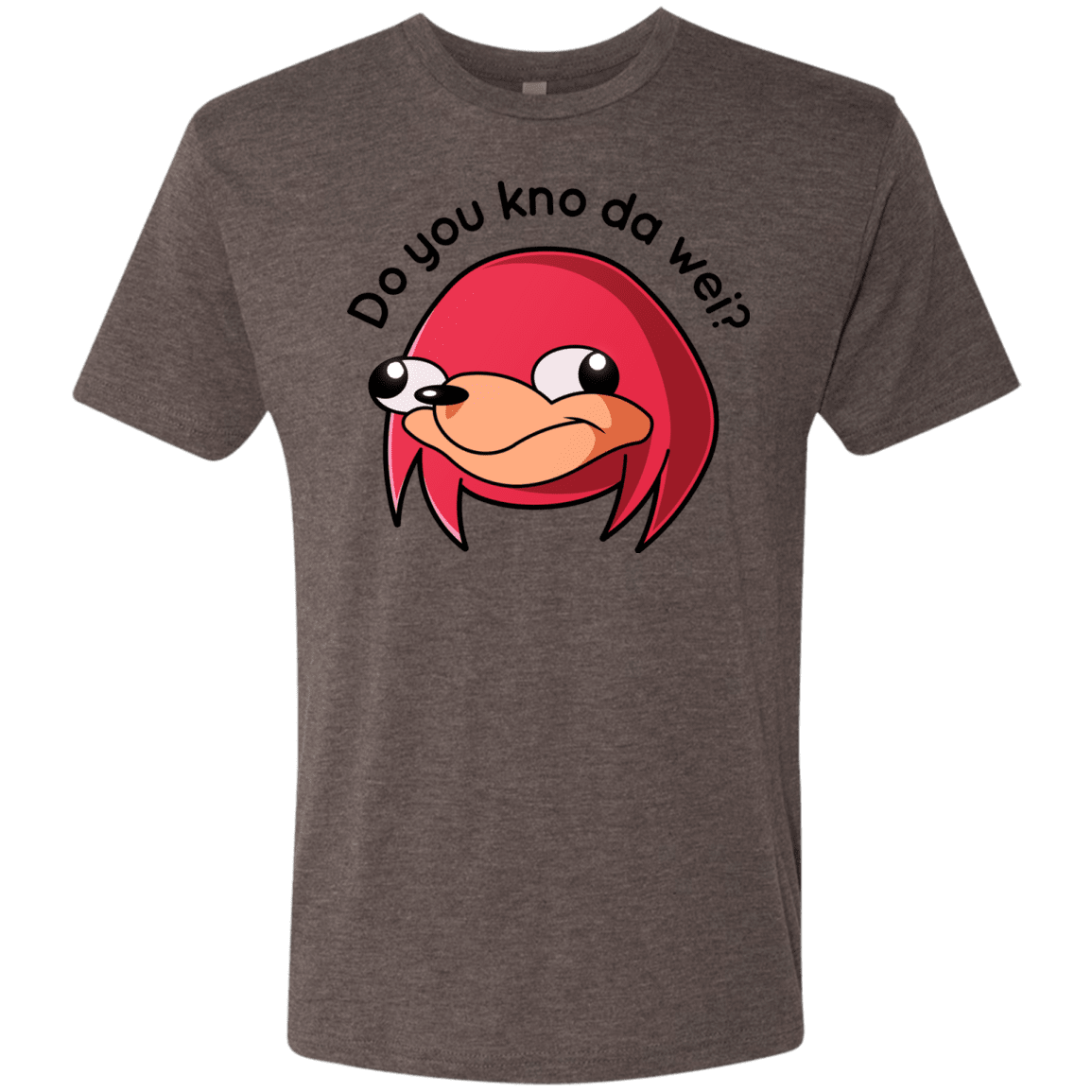 T-Shirts Macchiato / Small Ugandan Knuckles Men's Triblend T-Shirt