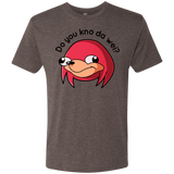 T-Shirts Macchiato / Small Ugandan Knuckles Men's Triblend T-Shirt