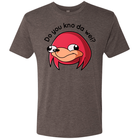 T-Shirts Macchiato / Small Ugandan Knuckles Men's Triblend T-Shirt