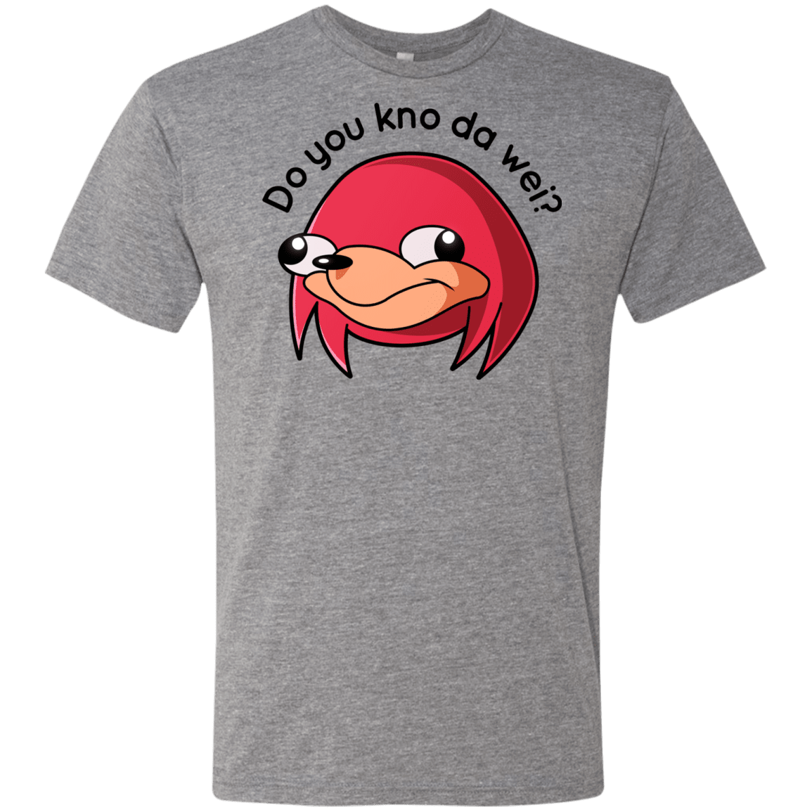 T-Shirts Premium Heather / Small Ugandan Knuckles Men's Triblend T-Shirt