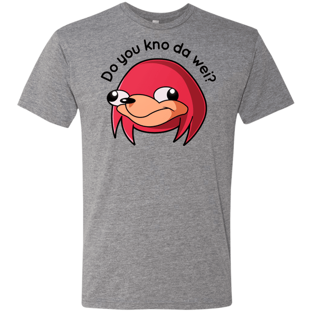 T-Shirts Premium Heather / Small Ugandan Knuckles Men's Triblend T-Shirt