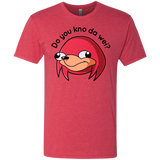 T-Shirts Vintage Red / Small Ugandan Knuckles Men's Triblend T-Shirt
