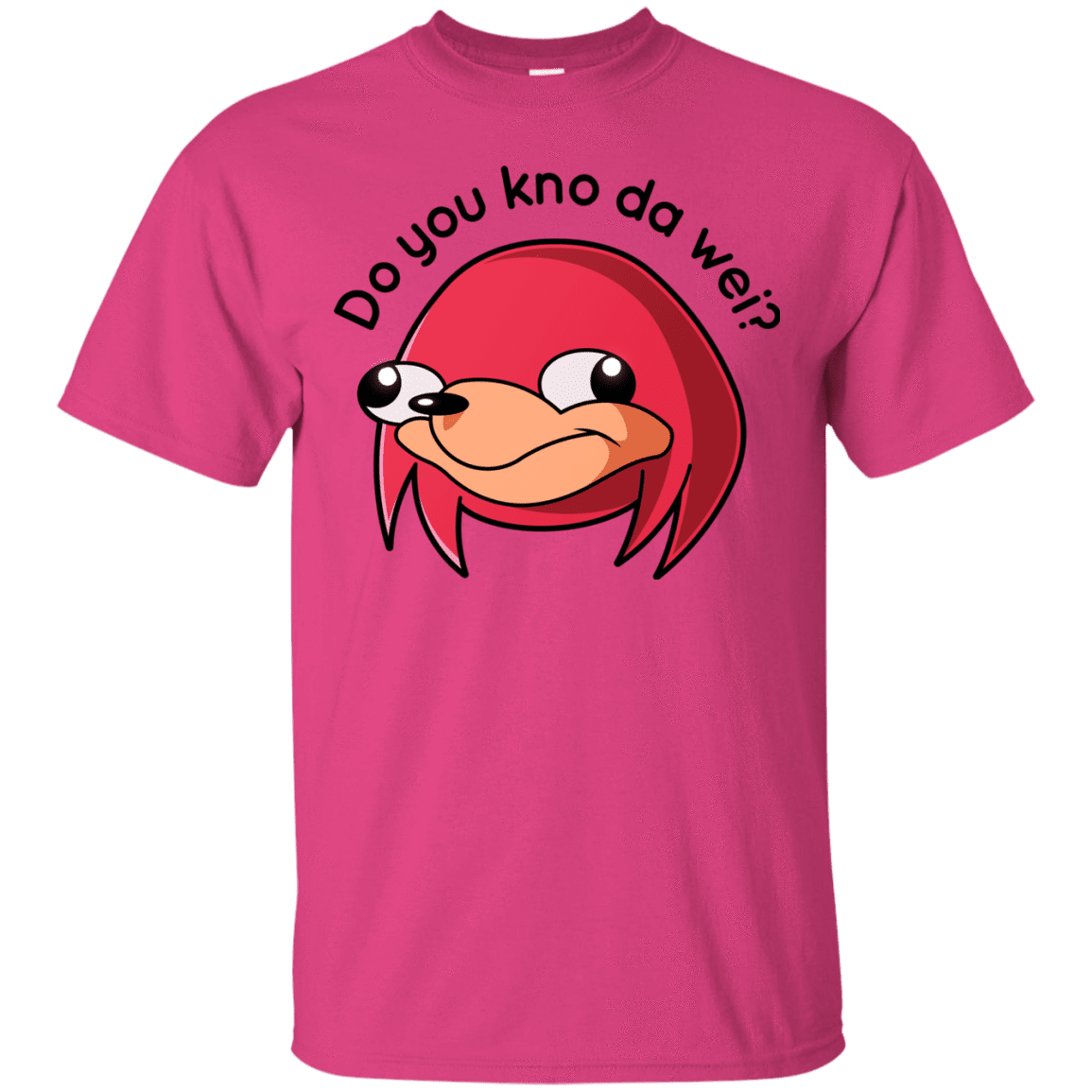 T-Shirts Heliconia / Small Ugandan Knuckles T-Shirt