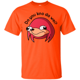T-Shirts Orange / Small Ugandan Knuckles T-Shirt