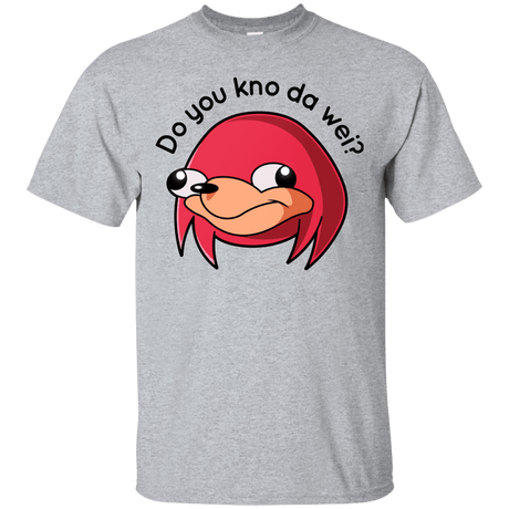 T-Shirts Sport Grey / Small Ugandan Knuckles T-Shirt