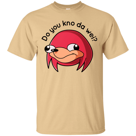 T-Shirts Vegas Gold / Small Ugandan Knuckles T-Shirt