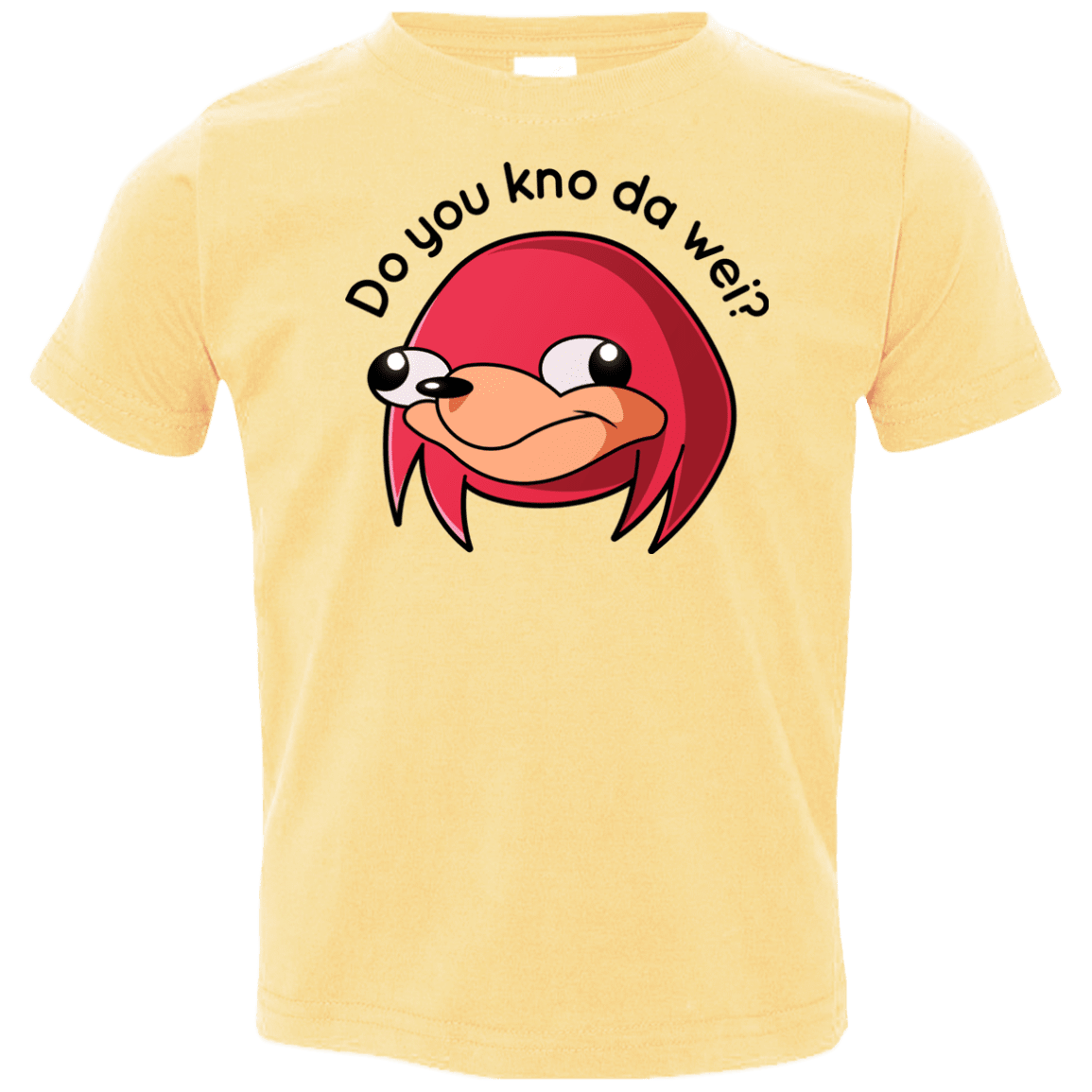 T-Shirts Butter / 2T Ugandan Knuckles Toddler Premium T-Shirt