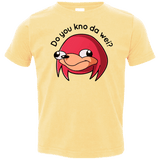 T-Shirts Butter / 2T Ugandan Knuckles Toddler Premium T-Shirt